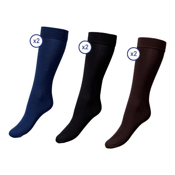 UP2Fashion(R) 				Mi-bas thermiques, 2 paires
