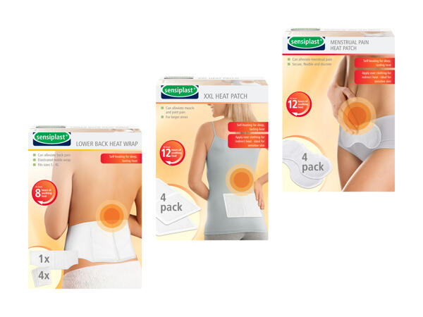 SENSIPLAST(R) Varmeplaster/Varmebælte
