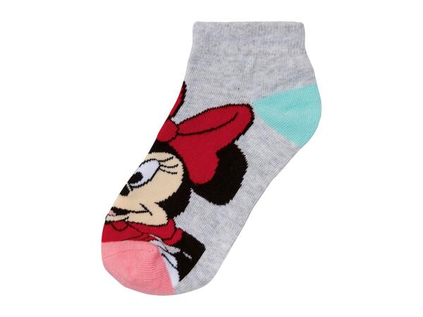 Kids' Disney Trainer Socks - 3 Pairs