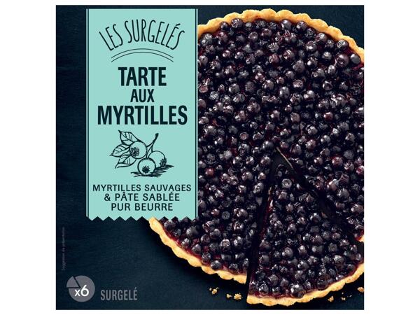 Tarte aux myrtilles