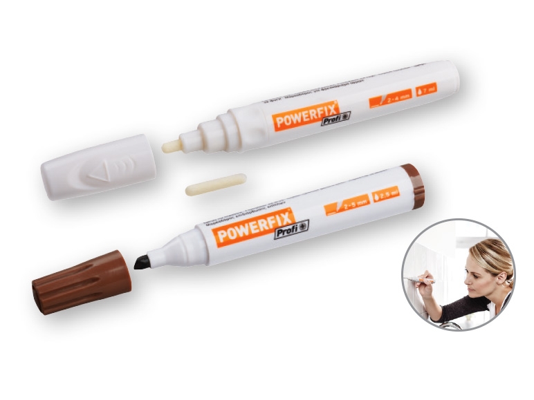 POWERFIX Wood Correction Pen/ Grout Pen