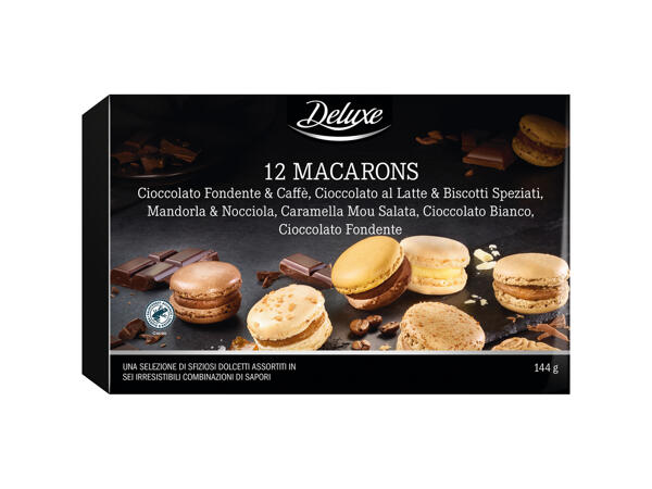 12 Macarons