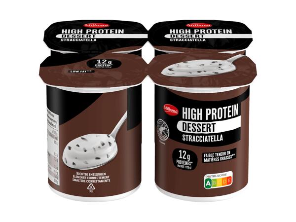 High Protein Dessert Stracciatella