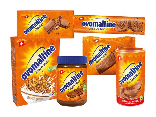 Ovomaltine Produkte