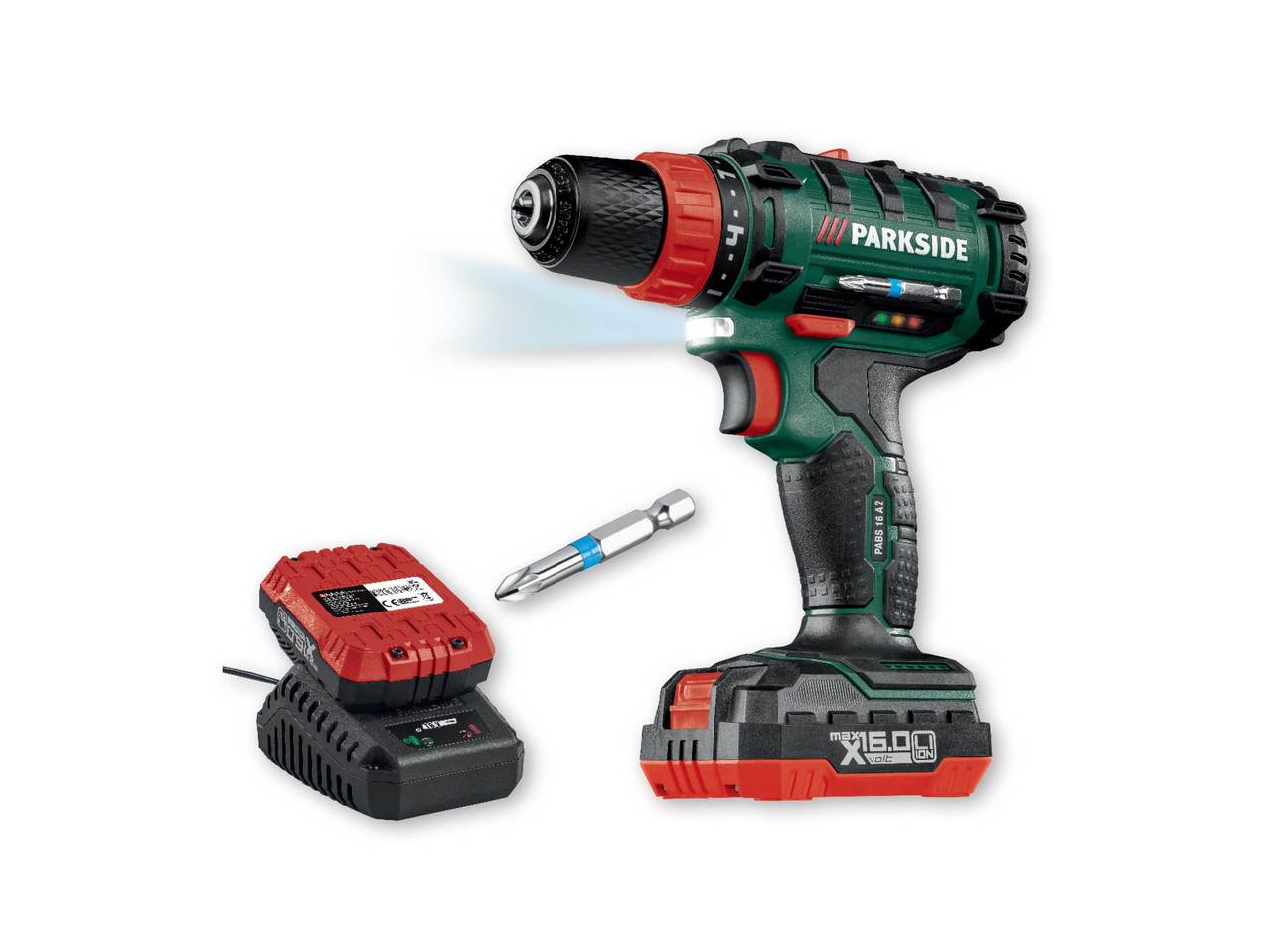 PARKSIDE 16V Li-Ion Cordless Drill
