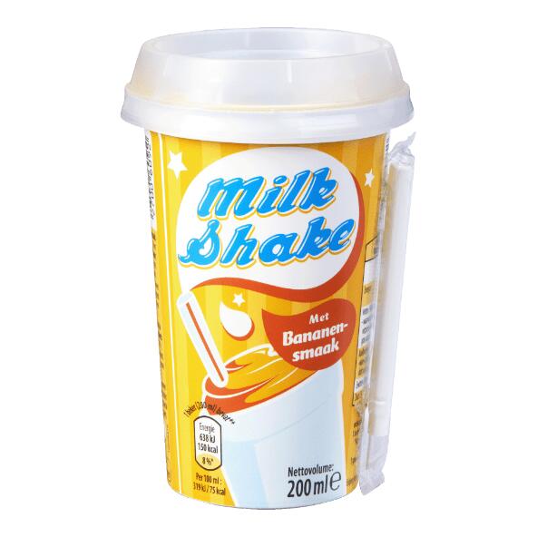 MILSA(R) 				Milkshake aardbei of banaan