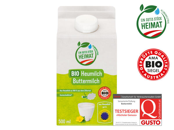 Bio Heumilch Buttermilch
