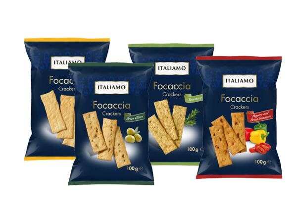 Focaccia cracker