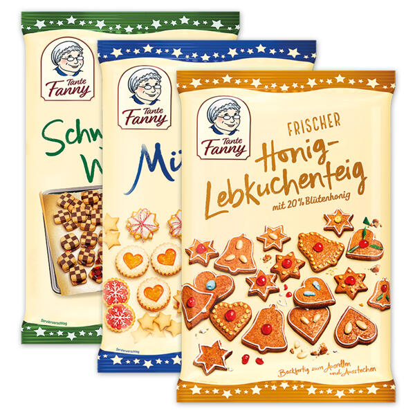 Frischer Plätzchenteig
