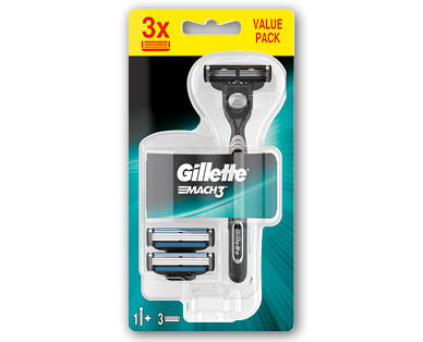 Rasoio da uomo Mach3 incl. 3 lame GILLETTE(R)