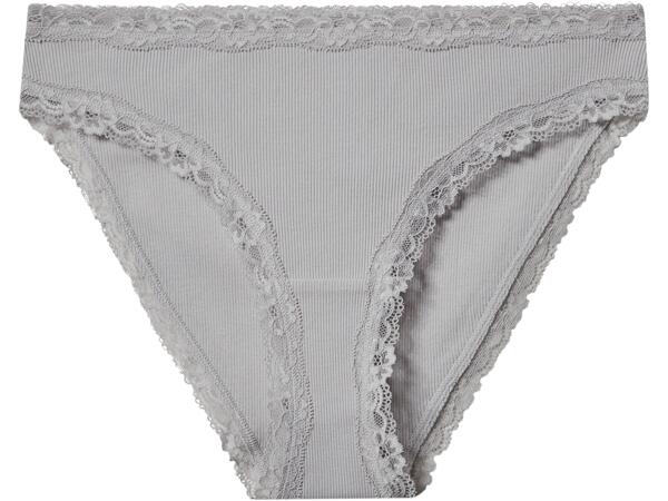 Ladies' briefs with lace, 5 pieces