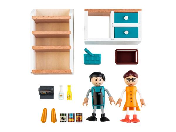 Playtive Wooden Room Play Set