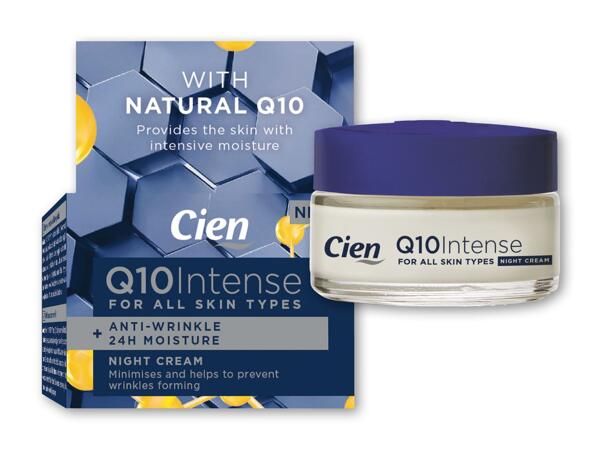 Q10 dag- eller natcreme