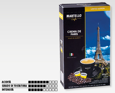 Capsule di caffè "Crema de Paris" MARTELLO(R)