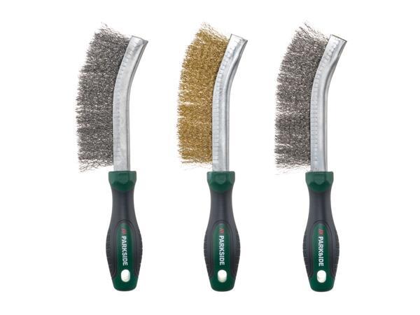 File, rasp, wire brush or chisel set