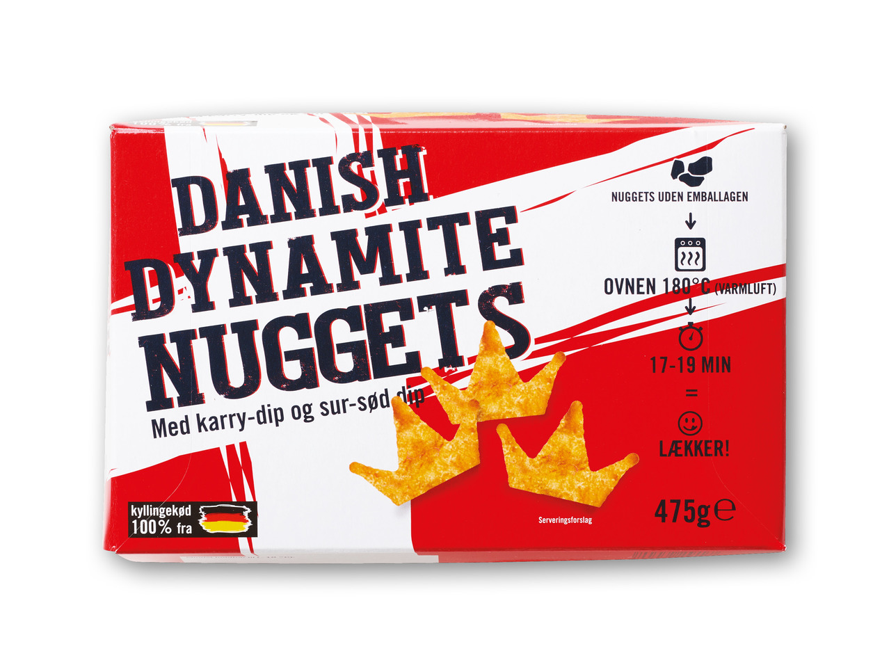 Danish dynamite nuggets