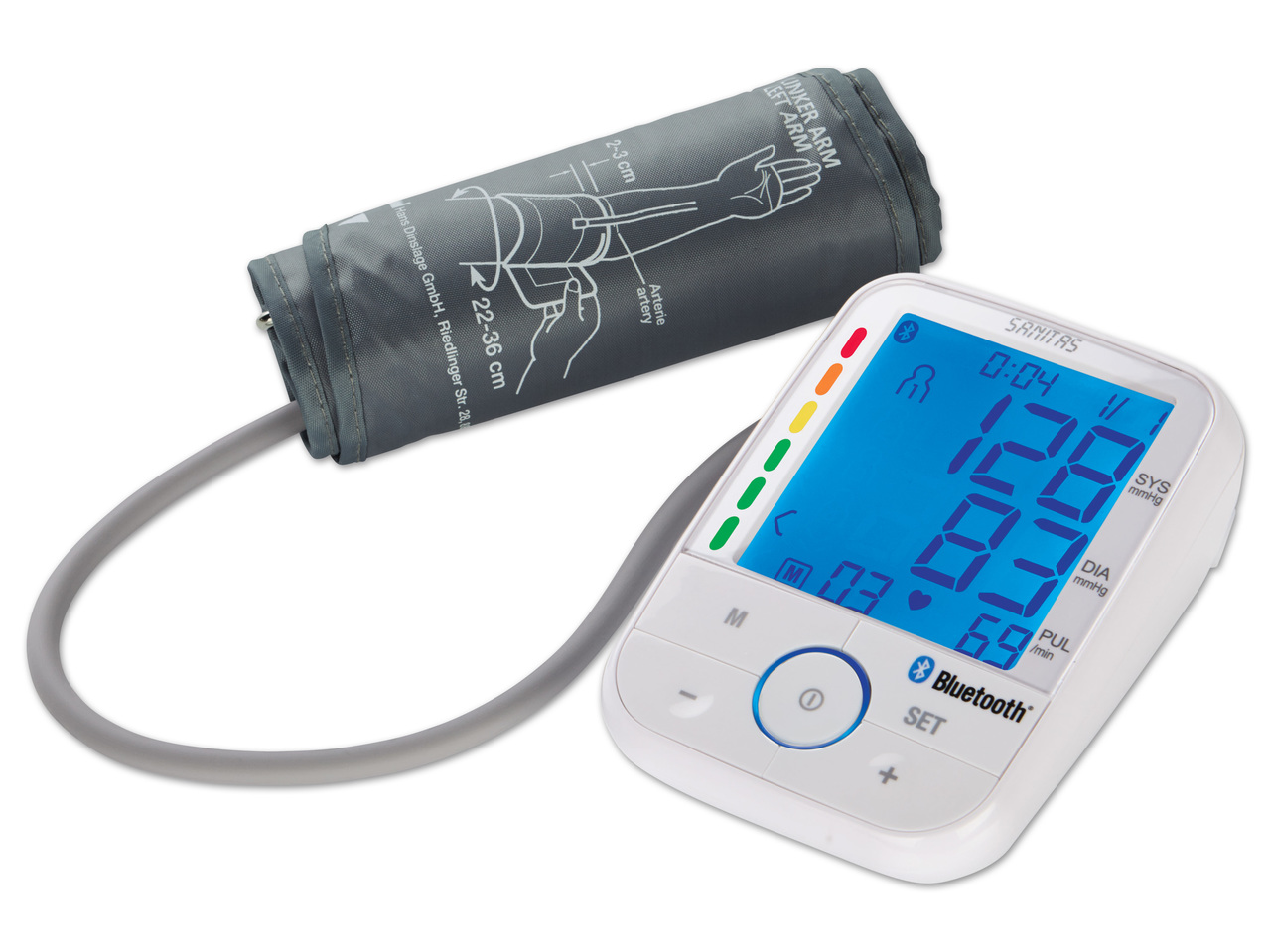 SANITAS(R) Bluetooth-Blutdruckmessgerät