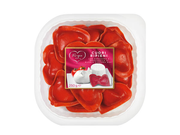 Filled Pasta Hearts