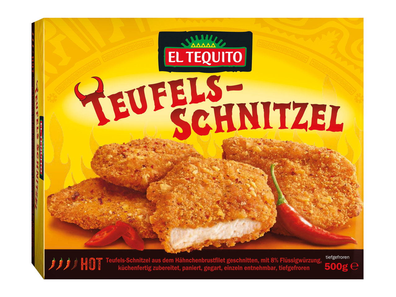 EL TEQUITO Teufels-Schnitzel