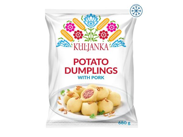 Potato Dumplings filled with Pork