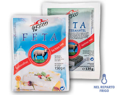 Feta senza lattosio