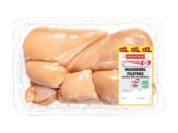 Frischer Maishendl Filetmix