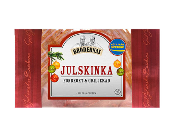 Julskinka i skivor