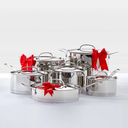 Kookpottenset, 6-delig