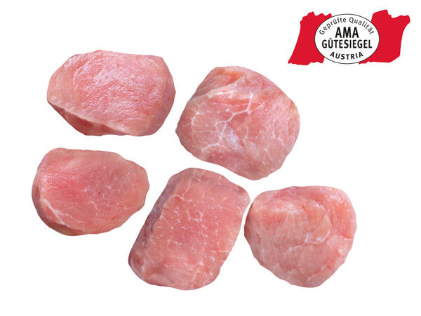 Frische Schweine-Medaillons