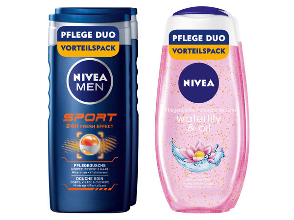 NIVEA Pflege-Duschgel 2er