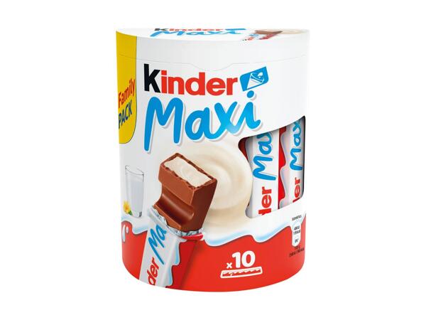 KINDER ČOKOLÁDA MAXI