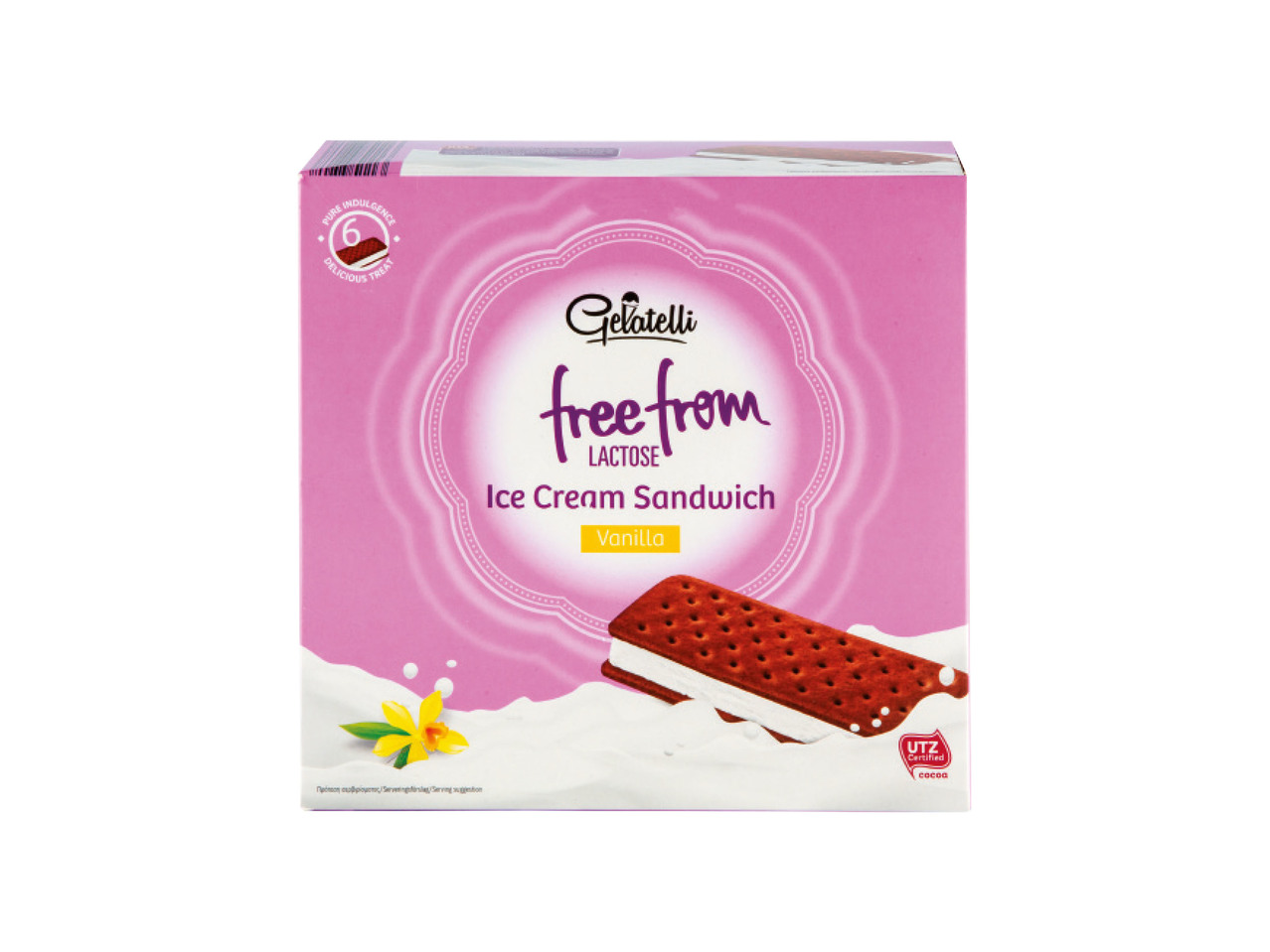 Lactose Free Ice Cream Sandwich