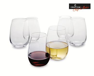Stemless Wine Glasses 4pk