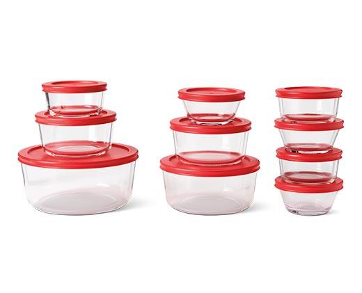 Crofton 
 20pc Glass Storage Set