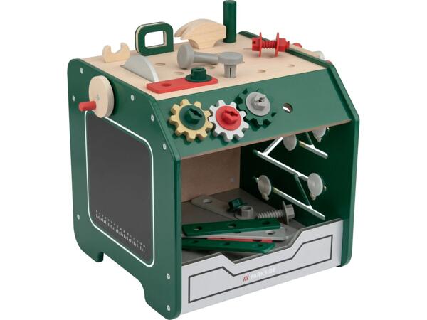 Kitchen or Workbench Wooden Activity Cube