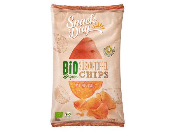 SNACK DAY Bio-Süßkartoffelchips