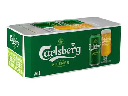 CARLSBERG Lager 18 Pack 18 x 440ml