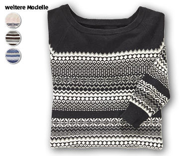 BLUE MOTION Jacquard-Pullover