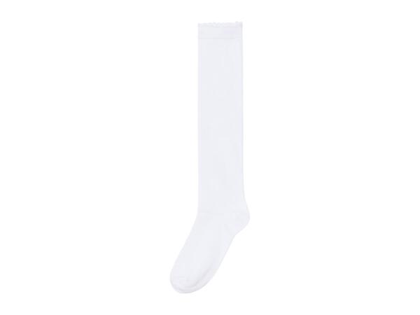 Esmara White Knee-High Socks - 5 Pairs