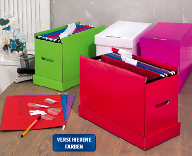 OFFICE Ablagebox mit Mappen