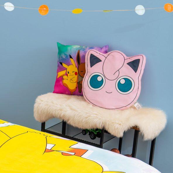 POKEMON/MINECRAFT(R) Plaid ou coussin (moulé)