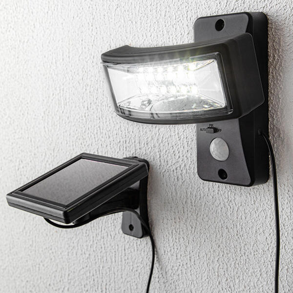 LED-Solar-Wandlicht