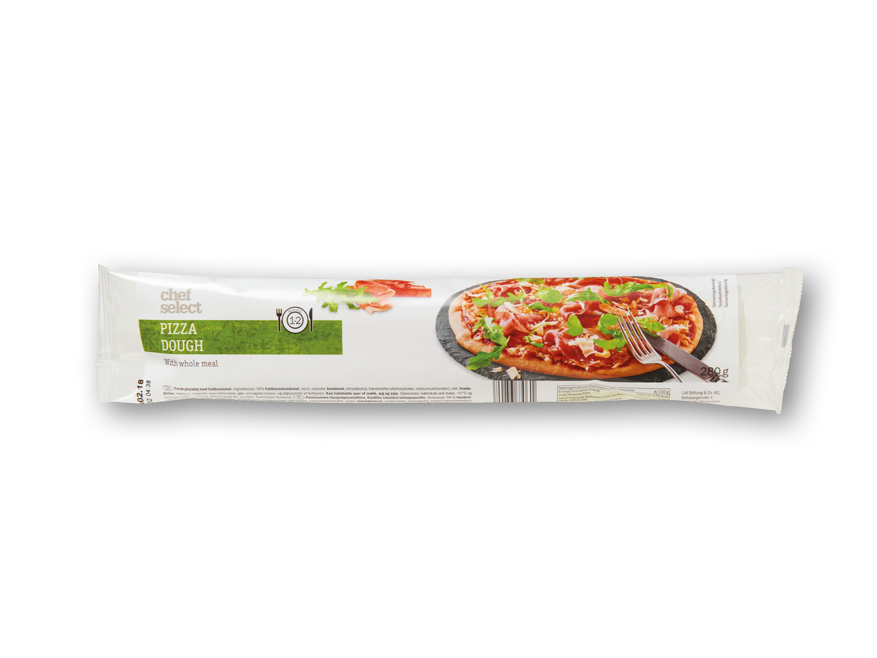 CHEF SELECT Fuldkornspizzadej