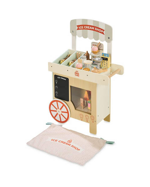 Wooden Ice Cream Cart