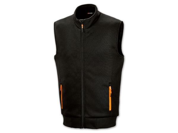 Herren Strickfleece-Weste