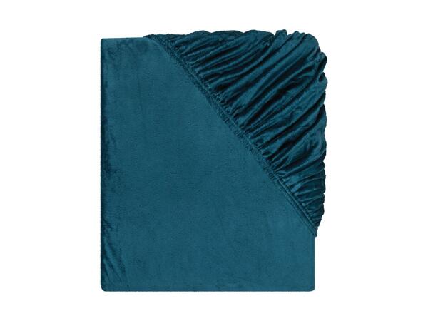 Teddy Fleece Fitted Sheet King