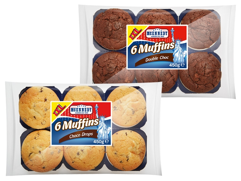 MCENNEDY Muffins 4 + 2 gratis
