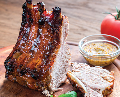 Specially Selected Fresh Bone-In Center Cut Pork Loin Roast
