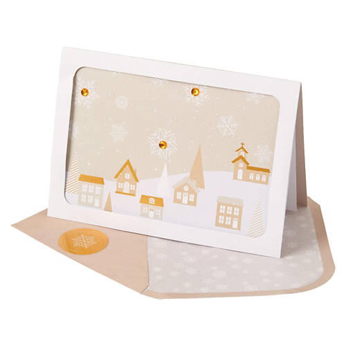 Holiday Greeting Card - Snowy Day