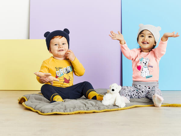 Baby Outfit "Winnie the Pooh, Bambi, 101 Dalmatians"